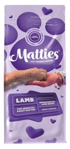 Matties | Hondenvoer | Premium Adult Sensitive Lam - Hypoallergeen