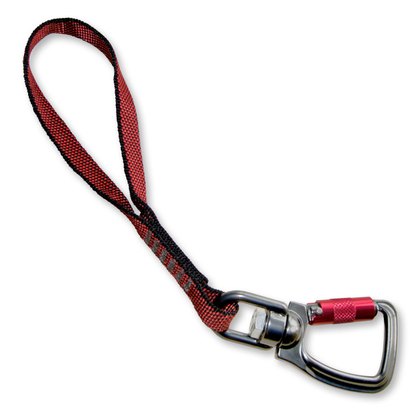 Kurgo | Swivel Tether | Autogordel - 25cm - Rood