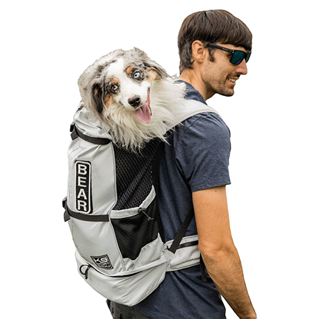 K9 Sport Sack | Hondenrugzak | Lichtgrijs, Meerdere Maten
