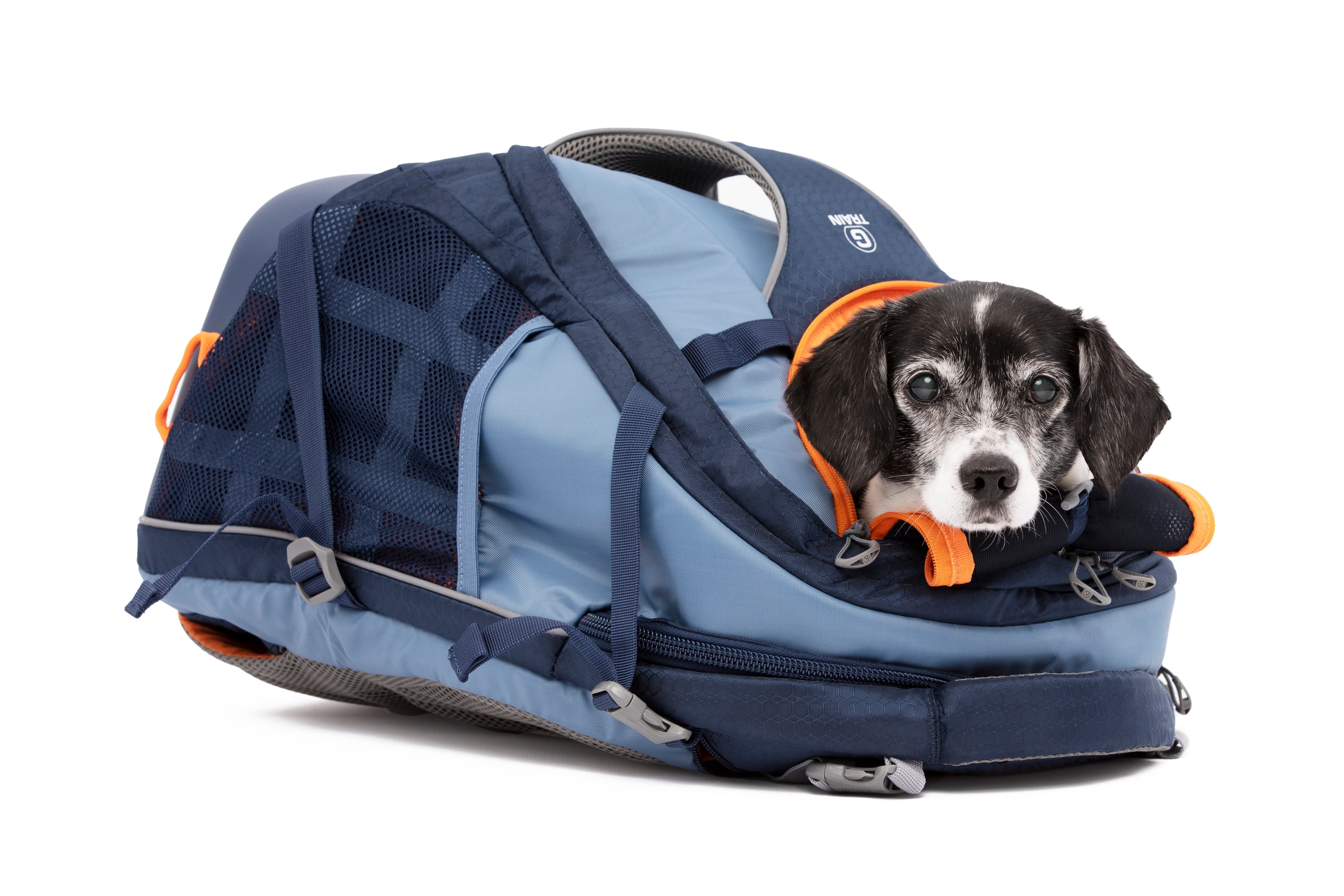 Kurgo | G-train K9 Rugzak | Navy Blue | Geschikt voor honden en katten tot 11,3kg