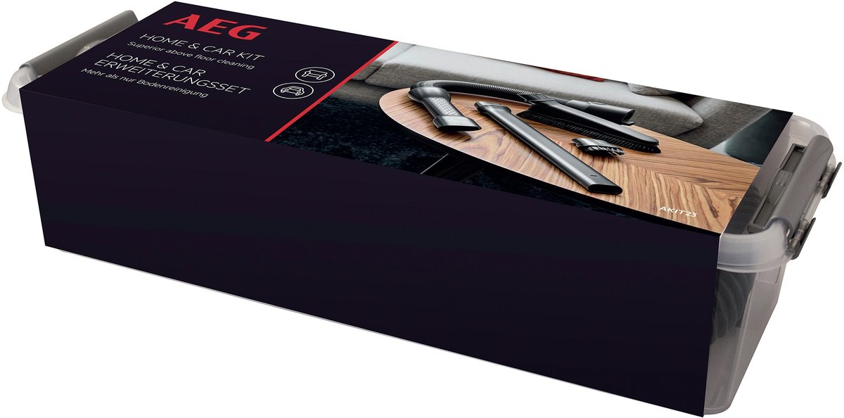 AEG | Thuis- en autokit | 4 mondstukken | 825442
