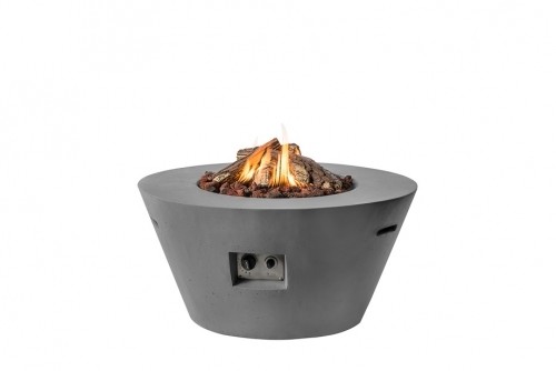 Happy Cocooning | Cocoon Table Cone | Antraciet | RVS Brander 12/19,5 kW