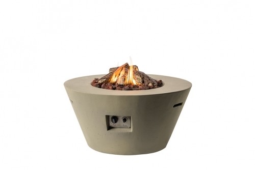 Happy Cocooning | Cocoon Table Cone | Taupe | RVS-branders | 12 en 19,5 kW