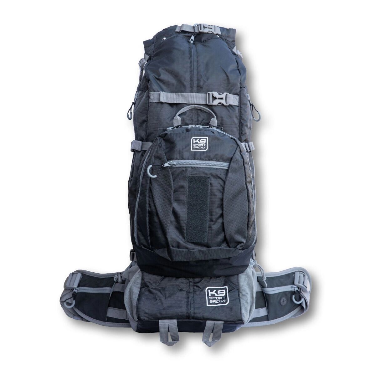 K9 Sport Sack | Hondenrugzak | Zwart | Voor honden 9-36 kg