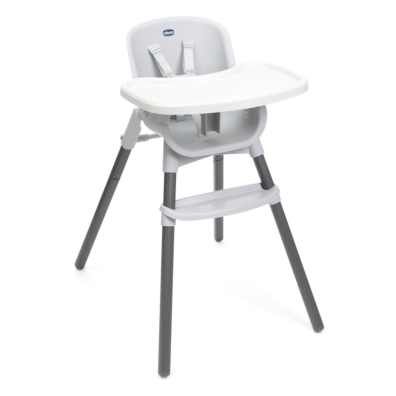 Chicco Polly Zest | Kinderstoel | Grijs | 6 maanden tot 40 kg