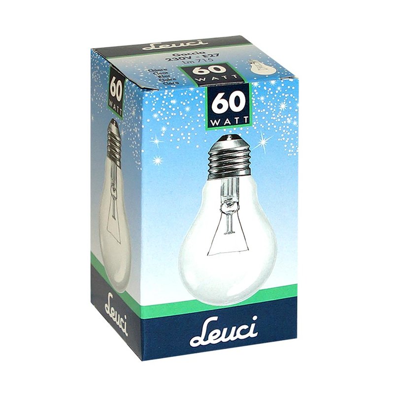 Leuci | Gloeilamp 60W E27 | Dimbaar en Doorzichtig