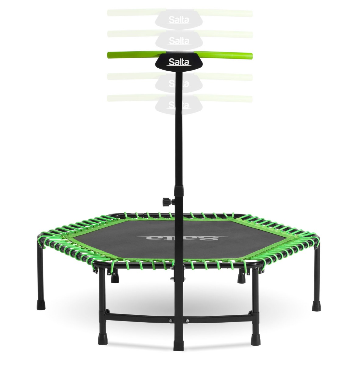 Salta | Fitnesstrampoline | Groene beugel – 140 cm (5357G)