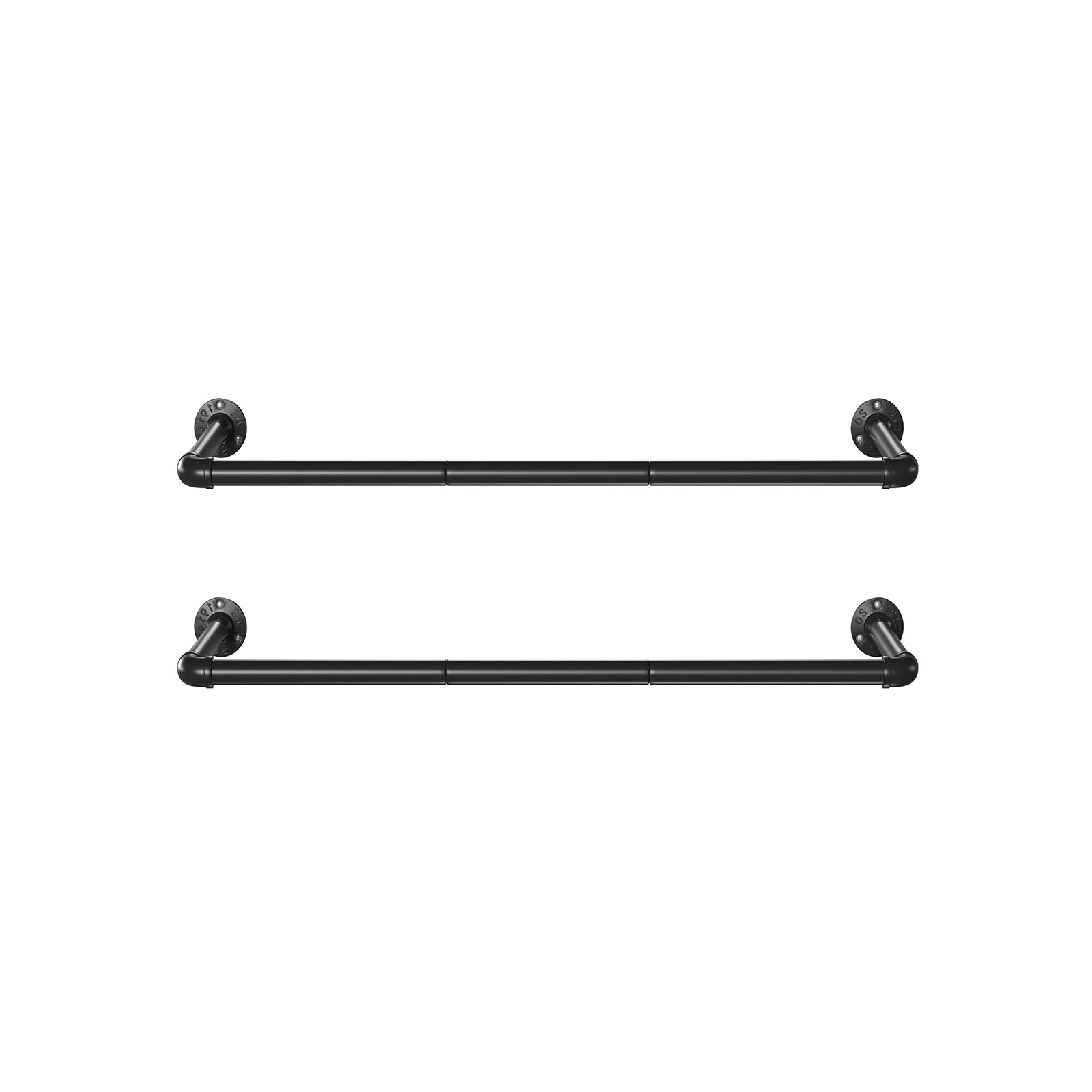 Hoppa! | Set van 2 garderoberegels | Wandmontage | Ruimtebesparend