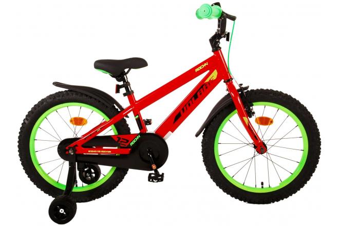 Volare Rocky | Kinderfiets | 18 inch | Jongens | Rood