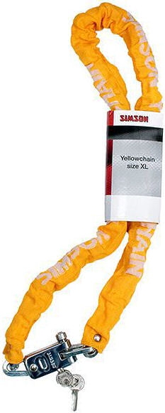 Simson Kettingslot Yellowchain maat XL - 7 mm x 120 cm