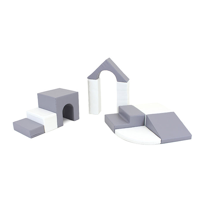 IGLU | Multifunctionele Foam Speelset | Grijs/Wit